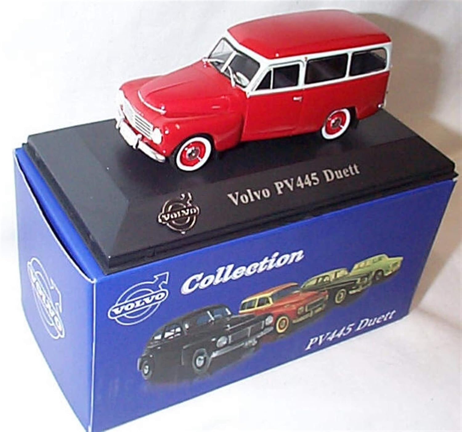 atlas editions vòlvò PV445 Duett Red car 1:43 scale diecast model – TopToy