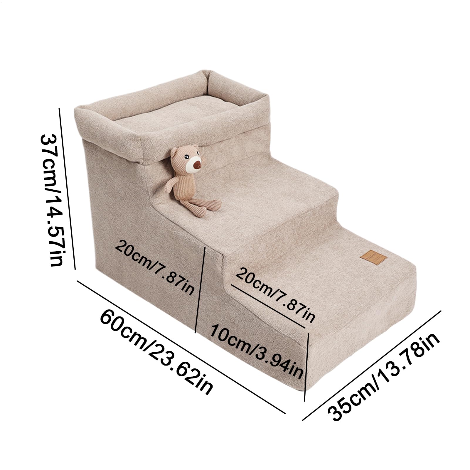 Scale per Cani per Letti Scale Antiscivolo per Gatti | Scaletta Per Divano E Per Proprietari Di Animali Casa Appartamento Camera Da Soggiorno Alto Auto Convalescenza