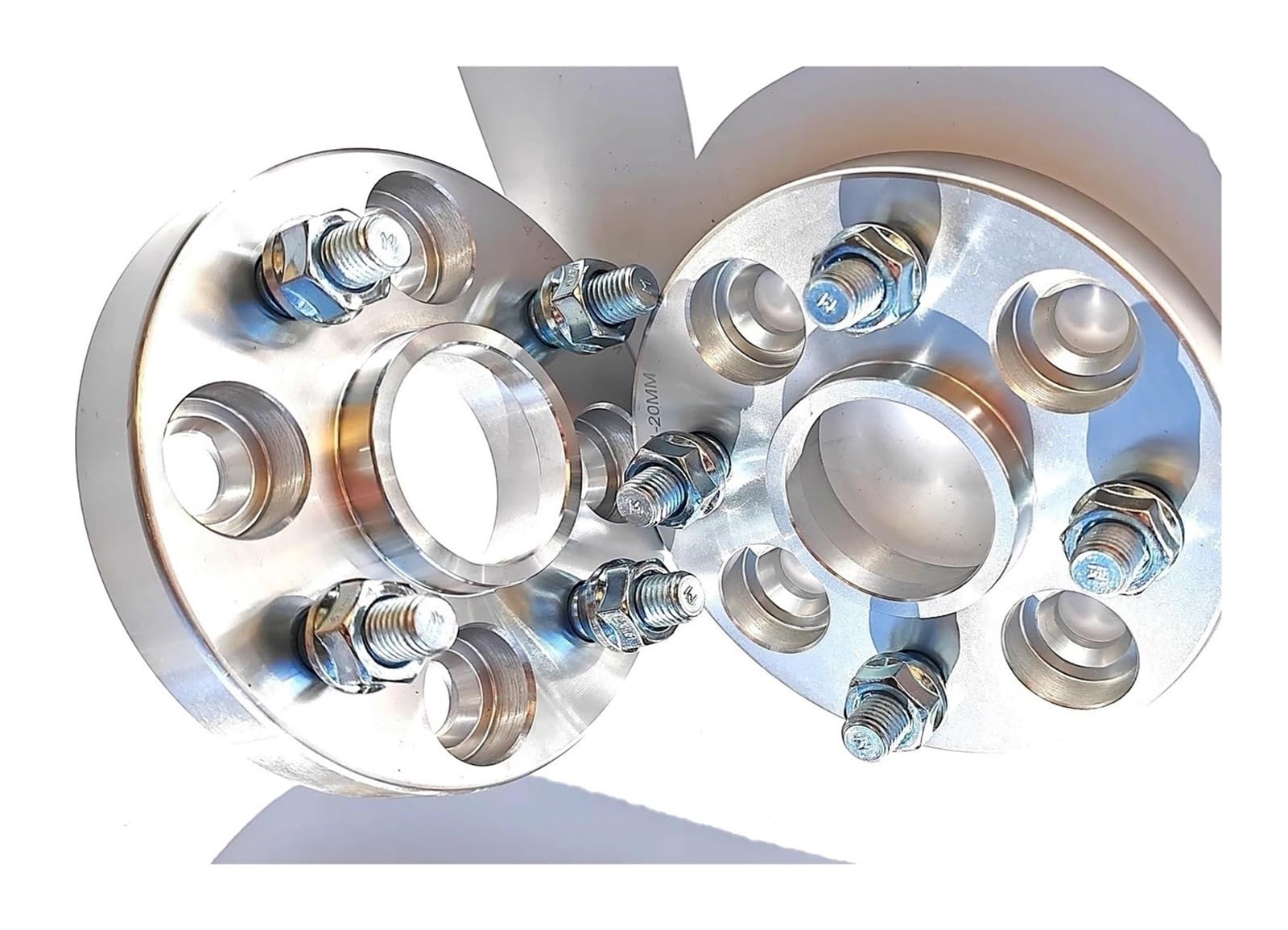 Entretoises roues alliage 4x100 25mm adaptateur voie auto centrage 60.1