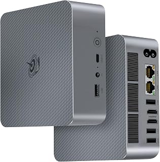 Beelink EQI12 Mini PC: Intel Core i5-1235U, 32GB DDR4 RAM, 500GB PCIe 4.0 SSD, Dual 4K HDMI, WiFi 6, BT 5.4 - Compact Powerhouse