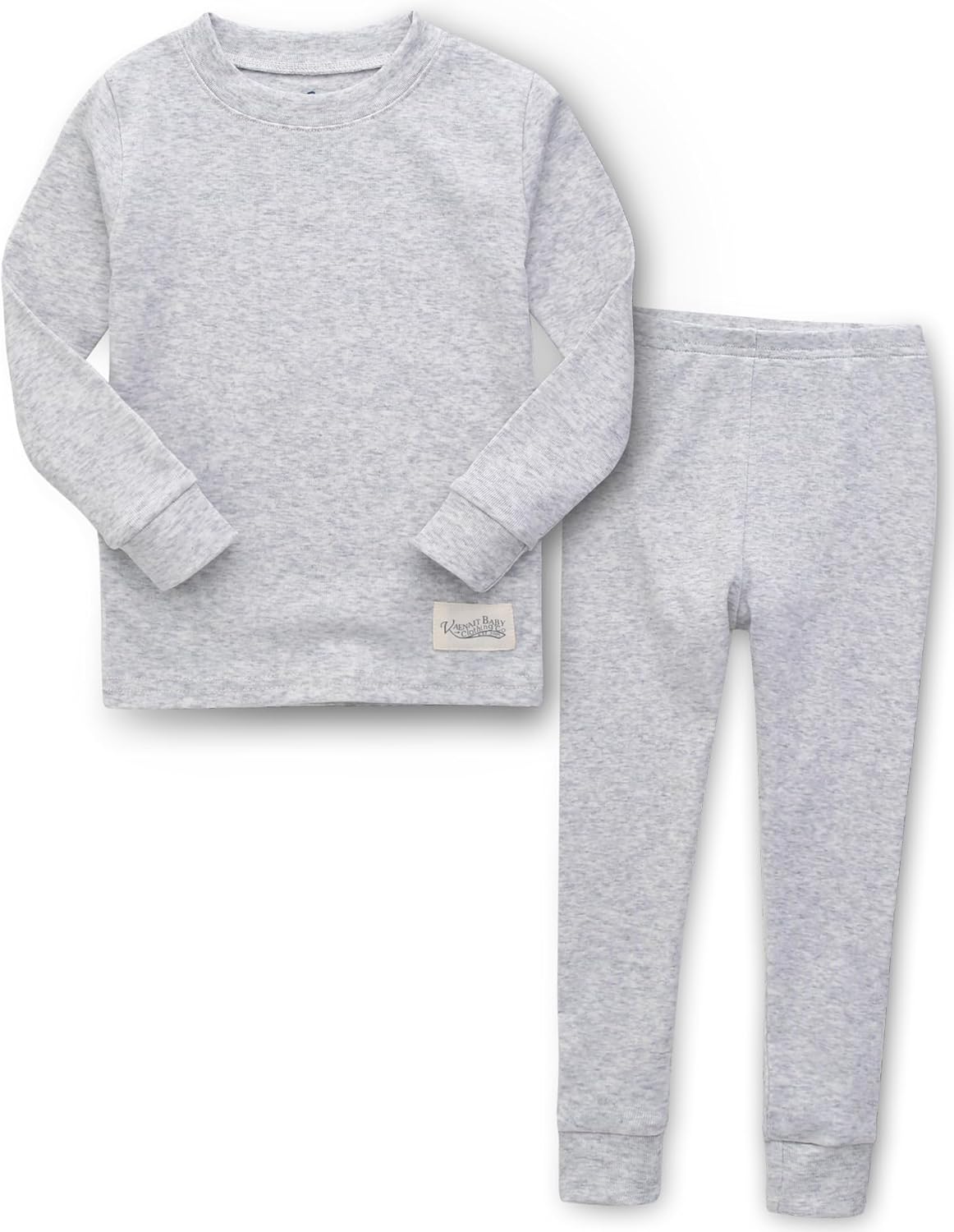 Vaenait 6M-12Y Toddler Kids Super Soft Lightweight Breathable Modal Cotton Melange Sleepwear Pajamas Set