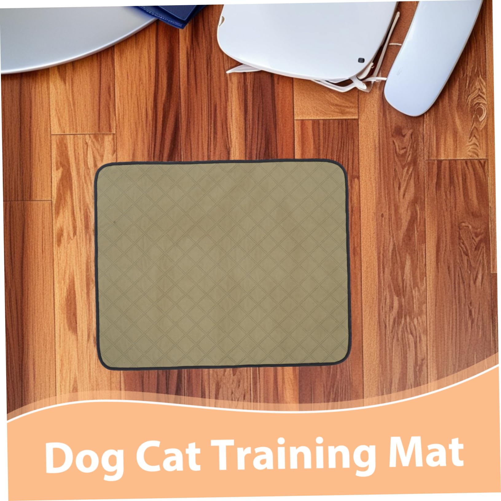 BESPORTBLE Tapis Dapprentissage De La Propreté pour Chiens Et Chats - Lot De 2 Lavables Et Réutilisables