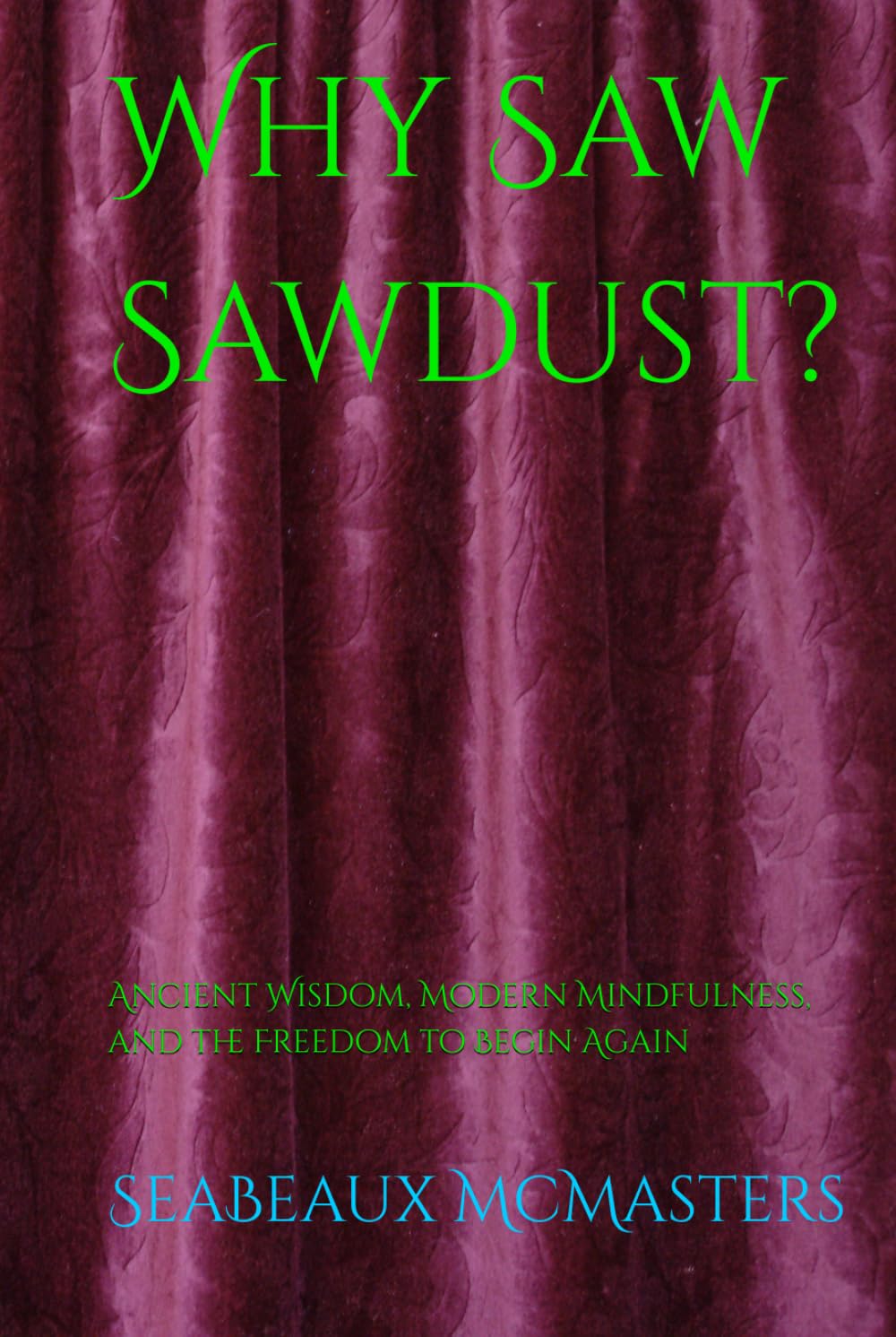 Why Saw Sawdust?: Ancient Wisdom, Modern Mindfulness, and the Freedom to Begin Again