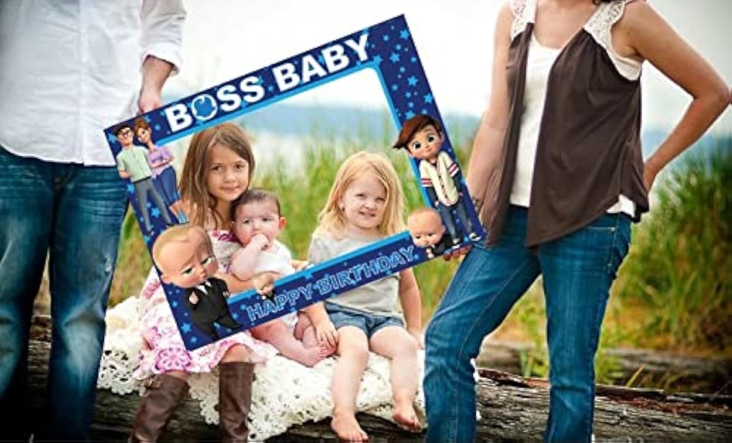 Theme My Party Boss Baby Birthday Decoration Party Supplies for Birthday Boy (Boss Baby - Selfie Photo Booth Boss Baby)