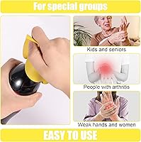 Vista 4 de 8 pinzas para abridor de tarros, redonda y cuadrada, almohadilla de apertura de botellas de goma, multifuncional, antideslizante, alfombrilla