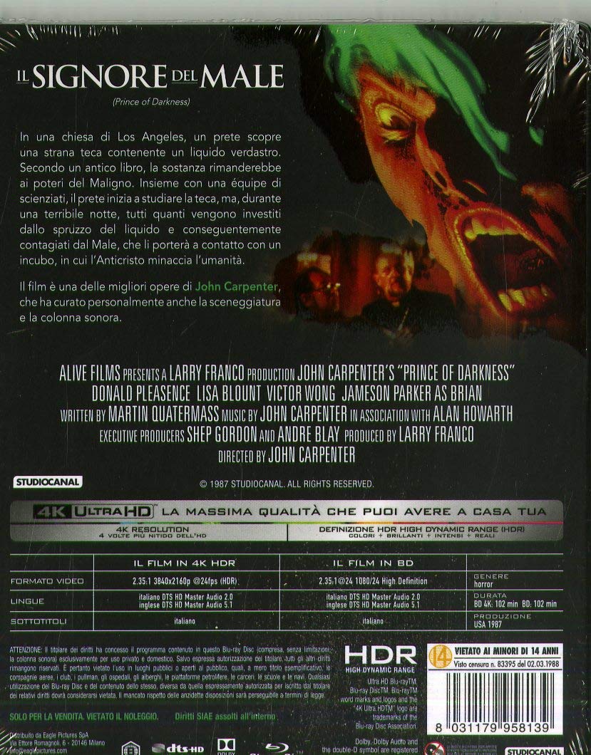 Il Signore Del Male (4K Ultra-HD+Blu-Ray)