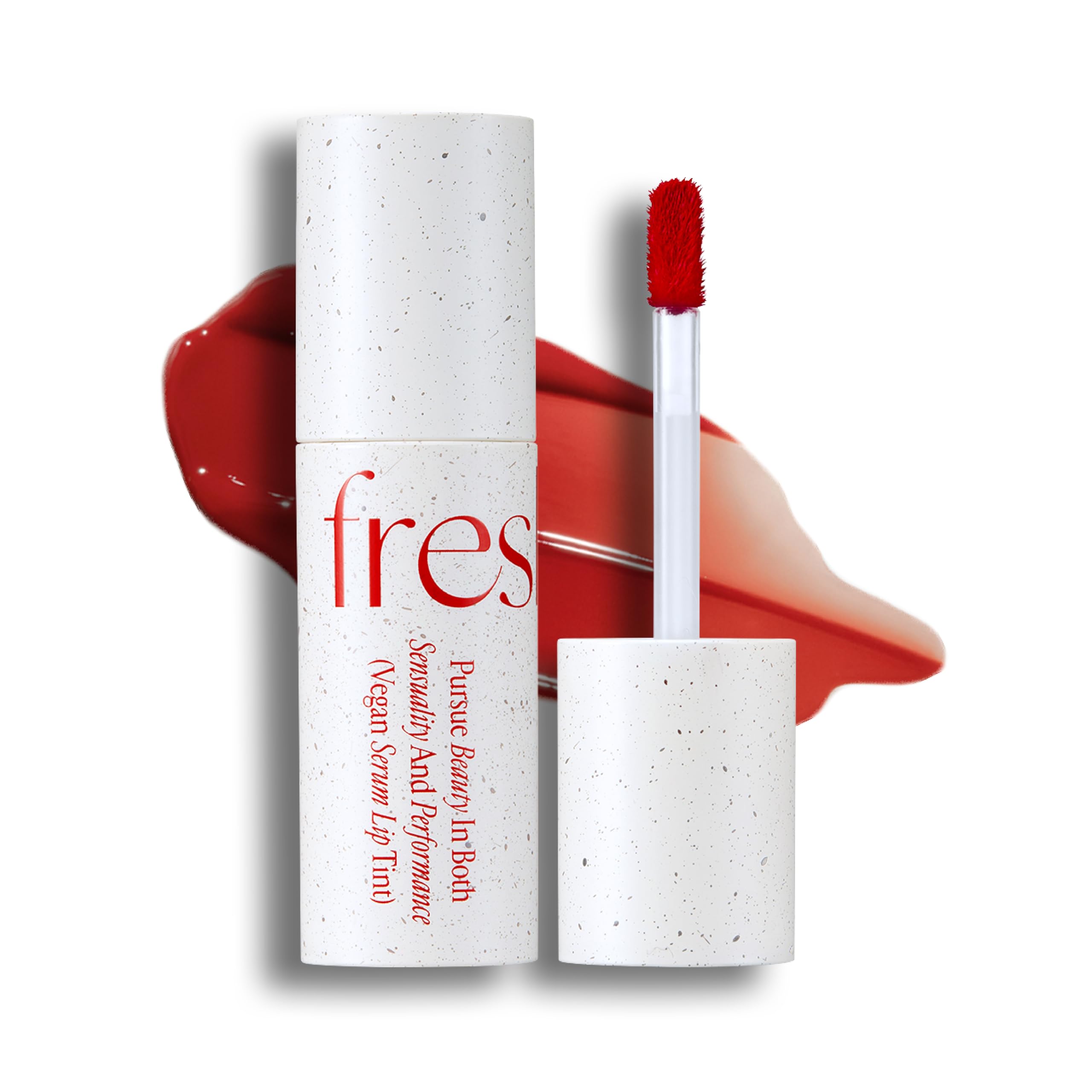 FRESHIAN Vegan Serum Lip Tint (05 Rough, 0.21oz) - Long-Lasting Moisturizing Formula, Lightweight Lip Stain. Korean Makeup Skin Care. Luminous, Hydrated Lips.