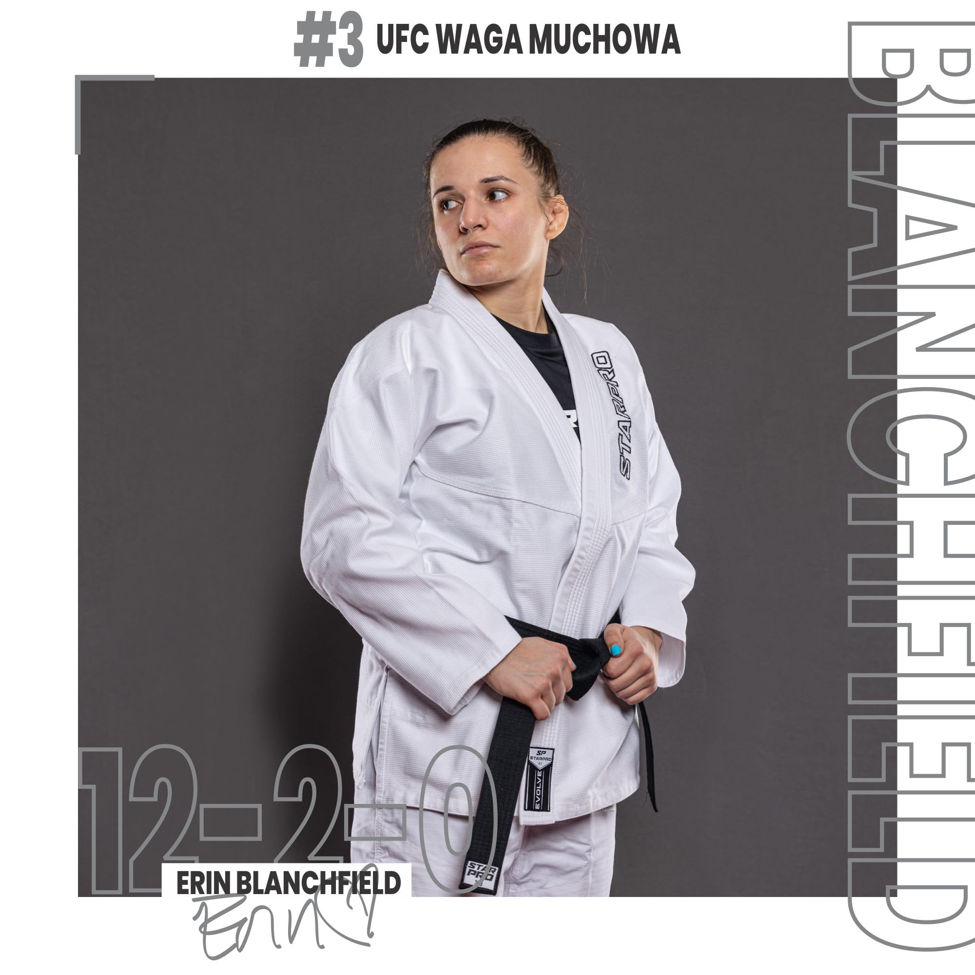 Starpro Evolve BJJ Gi kimono dla dzieci, 350 g, mieszanka bawełny Power – wszystkie rozmiary – Preshrunk Professional Martial Arts kimono do treningu i zawodów – dla chłopców i dziewcząt