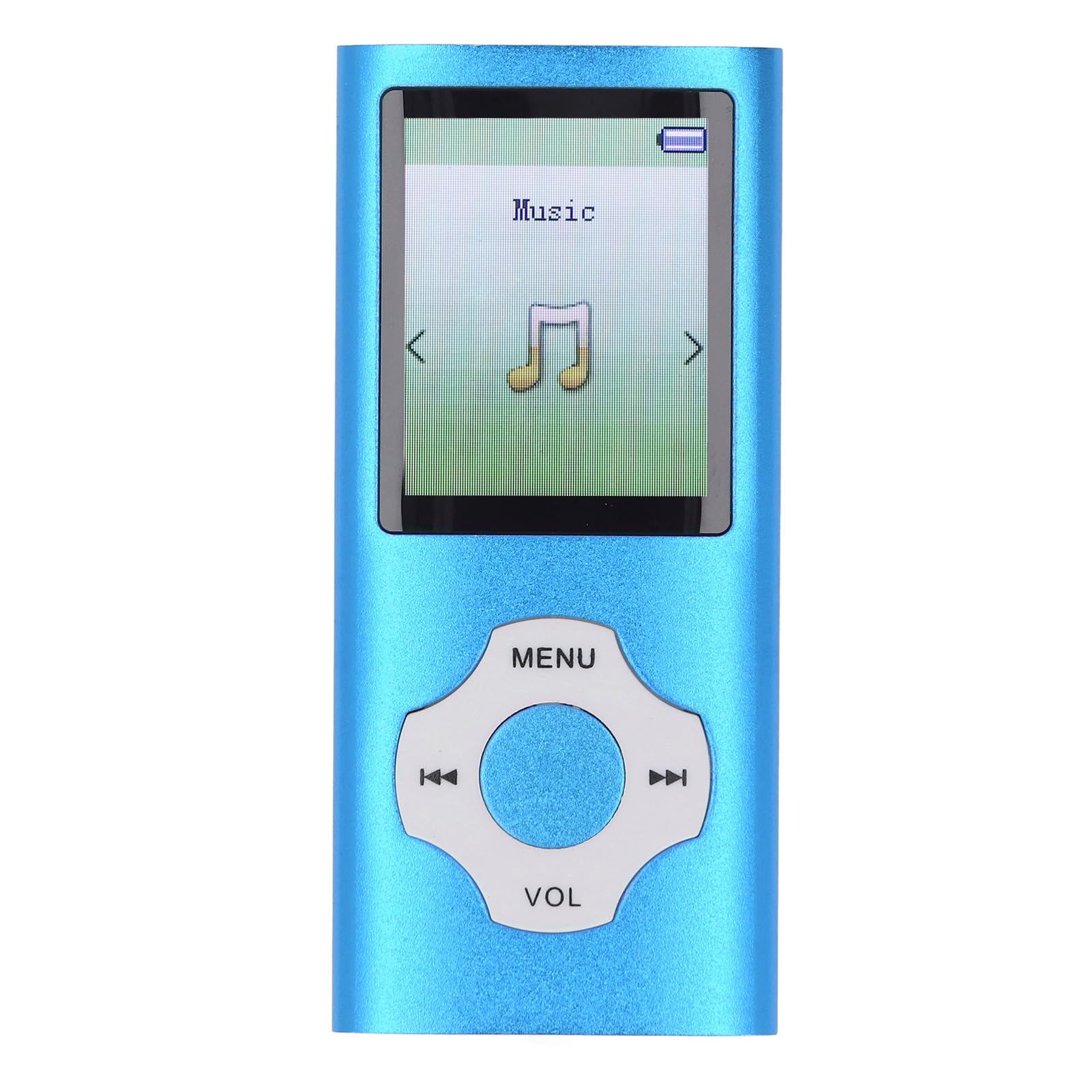 MP3 MP4 Player, Lossless Sound Portable Video Music Player, 1.8in Color Screen Digital Music Player with Speaker E Book Voice Record FM Radio, Up to