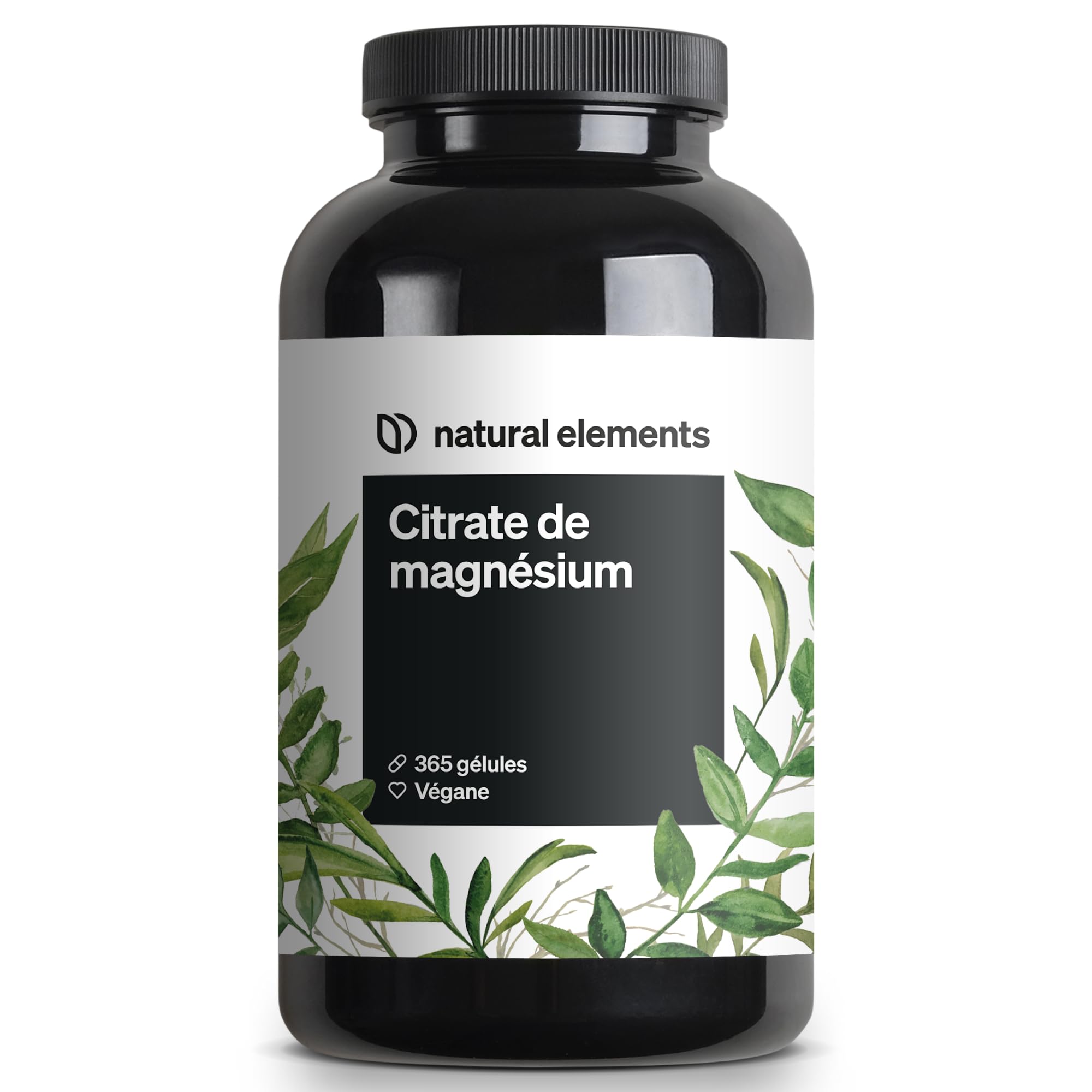 Citrate de Magnesium, 2320mg dont 360mg de Magnésium Élémentaire par Dose Journa