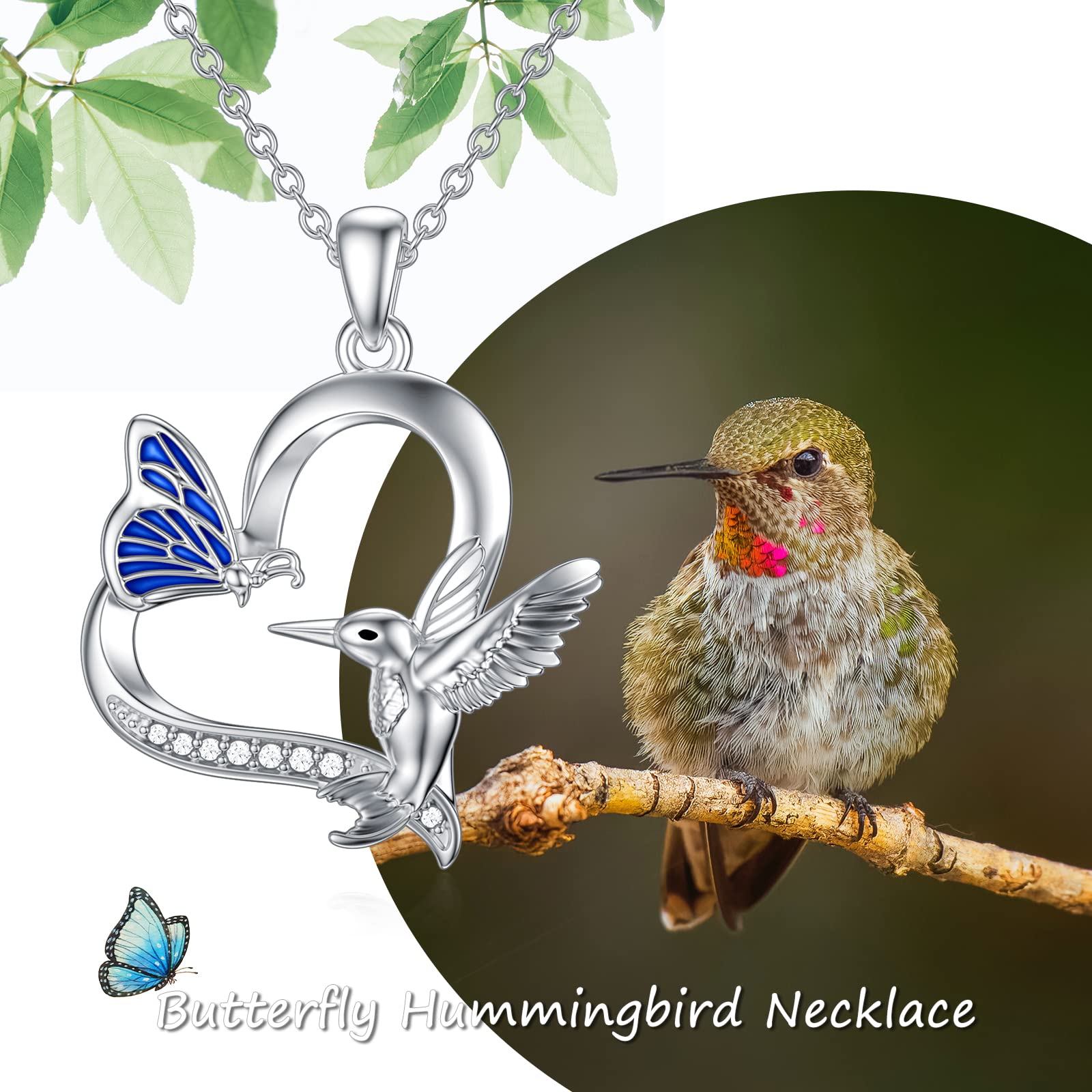 PROESS Highland Cow/Eulen/Schmetterling/Kolibri/Frosch/Eichhörnchen/Roter Panda/Otter Anhänger Halskette Tier Schmuck Geschenke für Damen Mädchen Mutter Tochter