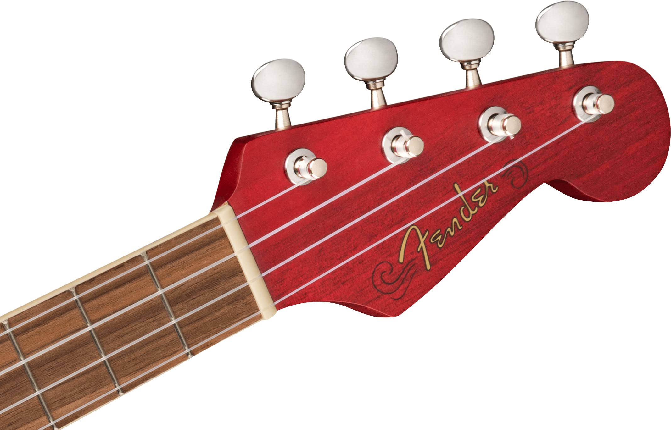 Fender Avalon Tenor ukulele, deska z orzecha włoskiego, kolor wiśniowy