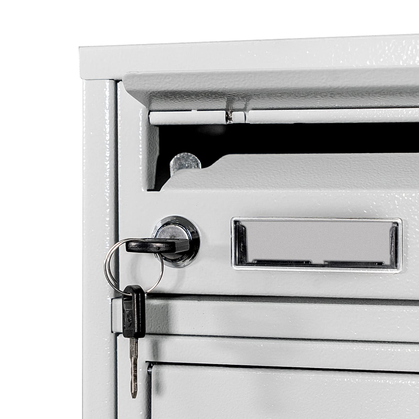 goldenwarm Paquete de 6 cerraduras de leva con llave igual para gabinete, cerradura de caja de herramientas de 1-1/8 pulgadas con llaves, cerradura de buzón, se adapta a tableros de 1 pulgada de