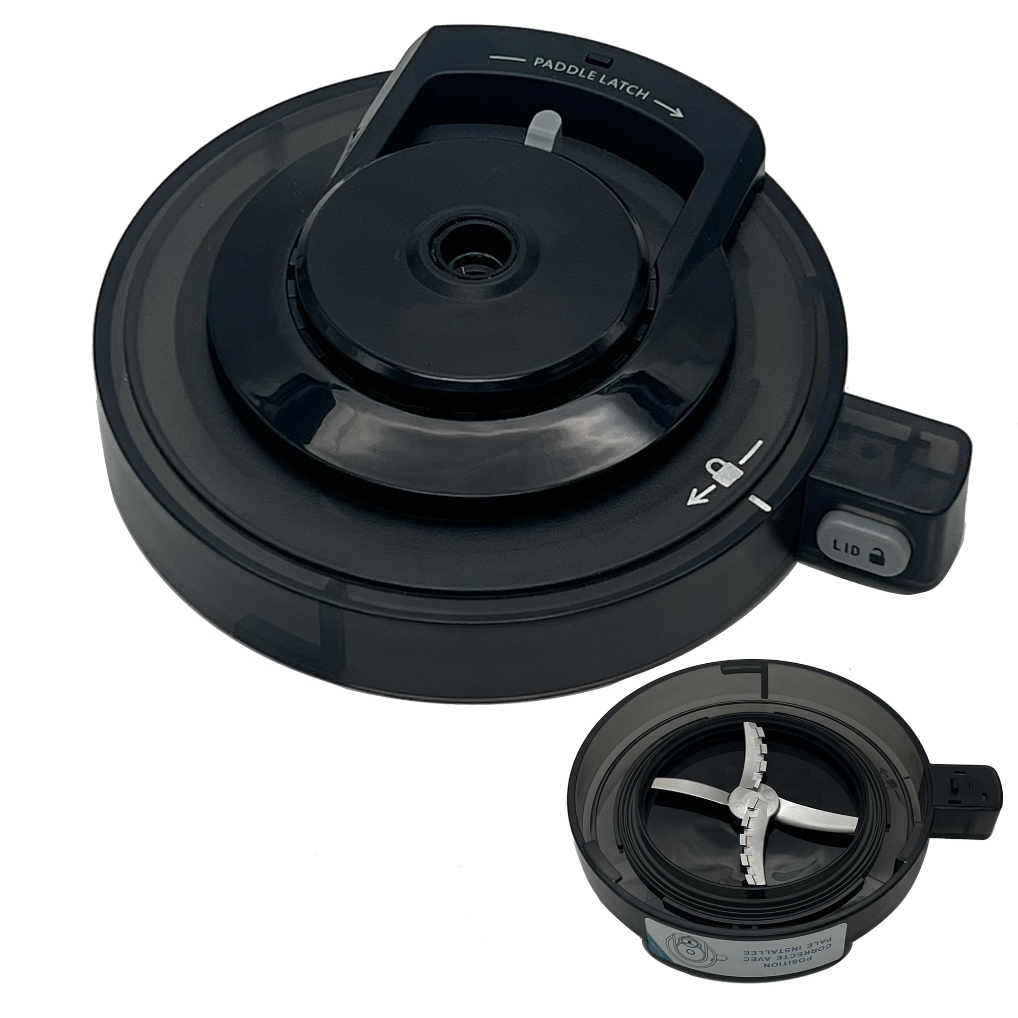 Photo 1 of CXQ Replacement Outer Bowl Lid and Paddle for Ninja Creami NC500/NC501