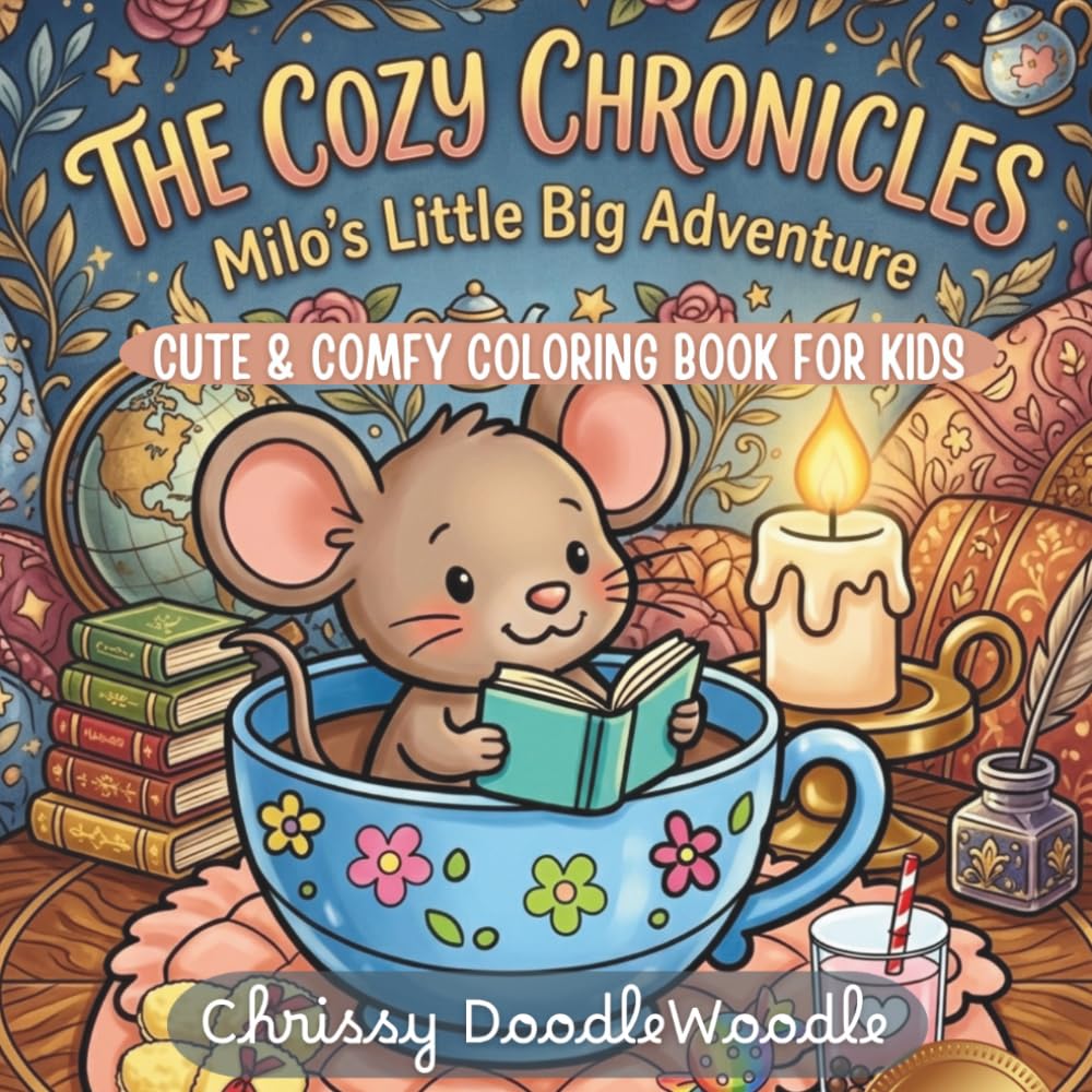 The Cozy Chronicles: Milo’s Little Big Adventure: Milo's Little Big Adventure: A Heartwarming Story Coloring Book for Ages 3, 4, and 5
