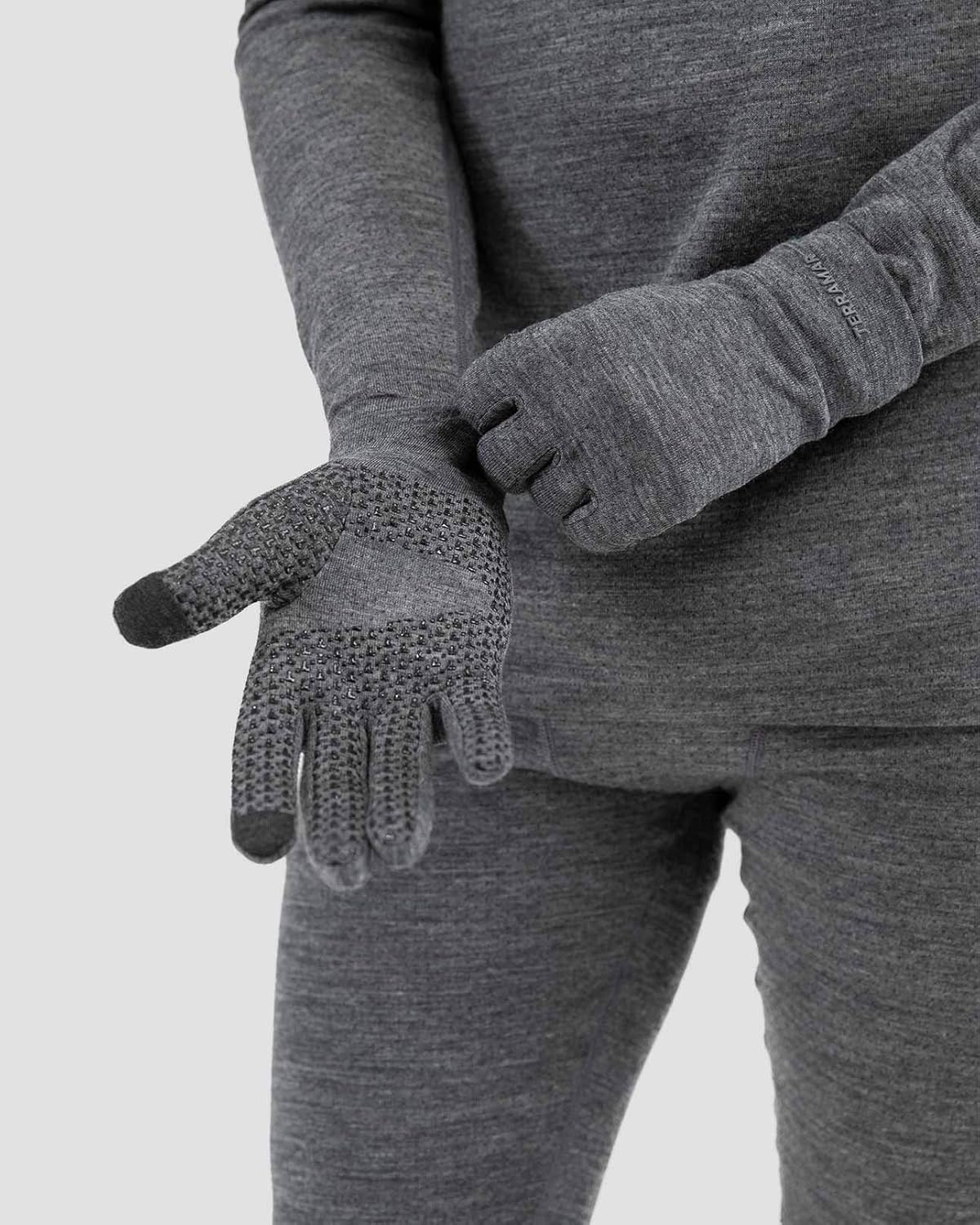 Terramar unisex-adult Merino Wool Glove Liner