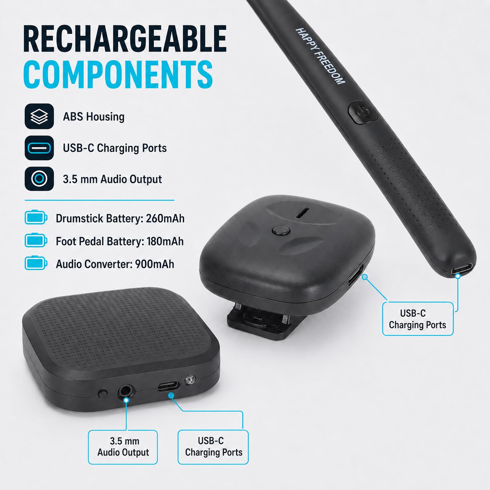 Juego de tambores de realidad virtual portátil juego de tambores de realidad virtual para principiantes niños adultos Bluetooth Midi soporte electrónicos regalos para niños adultos