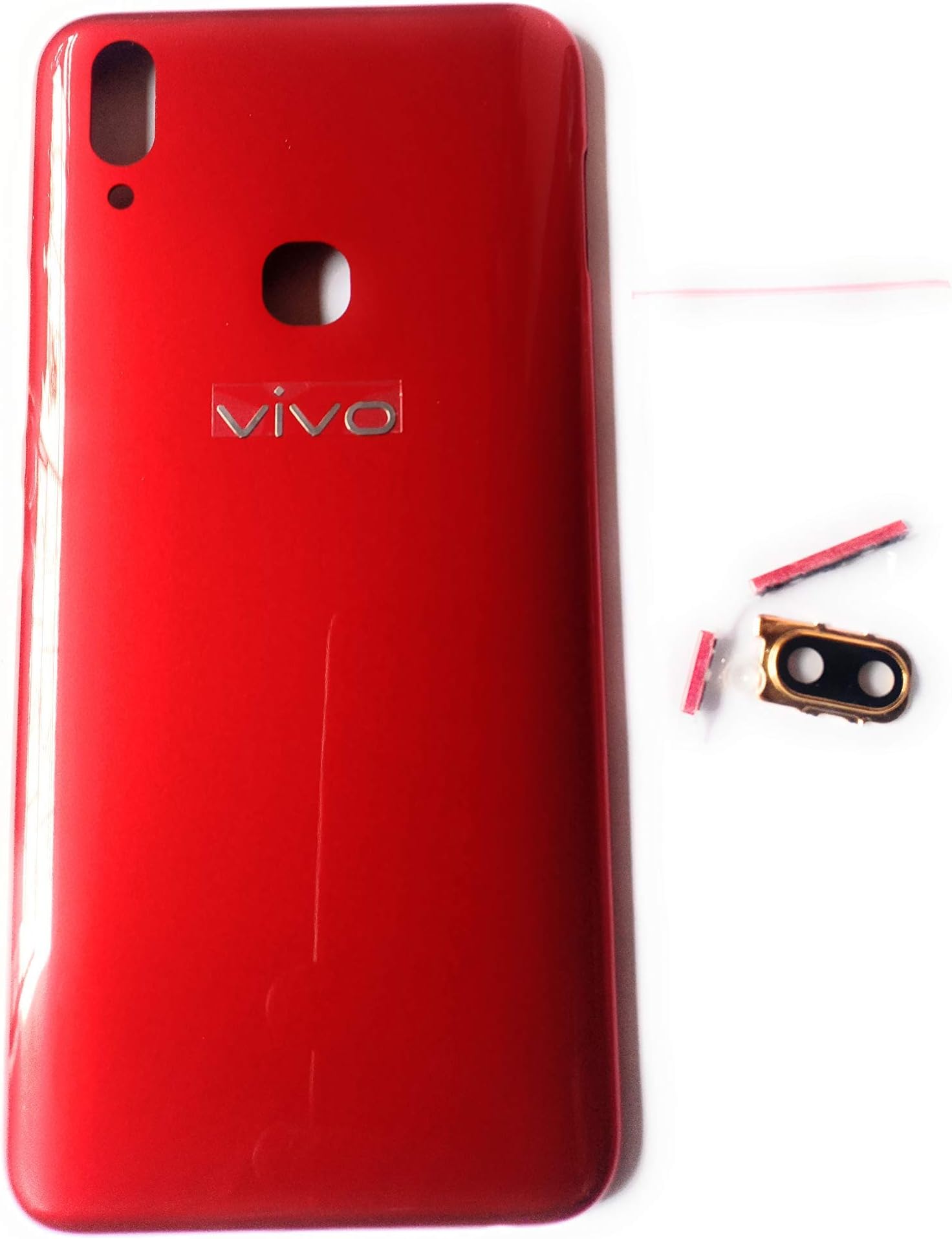 Back Panel Cover for vivo v9 v9 pro v9 Youth Back Door red