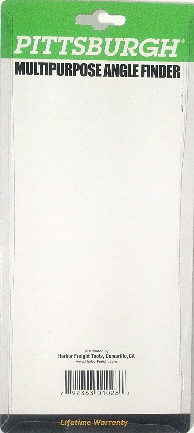 Multipurpose Angle finder: Protractor, 2 Arm, Locking, 4 Scales, Inward & Outward Measurement