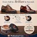 polaris Shoe Cream Rust Brown 60gm | Premium Leather Shoe Polish & Shoe Shine Cream | Long Lasting Leather Conditioner Shoes & Shoe Color Restorer for Formal Shoes, Boots, Bags & Belts gallery image