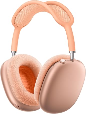 Apple AirPods Max 2 Wireless Over-Ear Headphones, Active Noise Cancellation, Adaptive Audio, Personalized Spatial Audio, Live Translation, Bluetooth Headphones Orange with AppleCare+ (2 years)