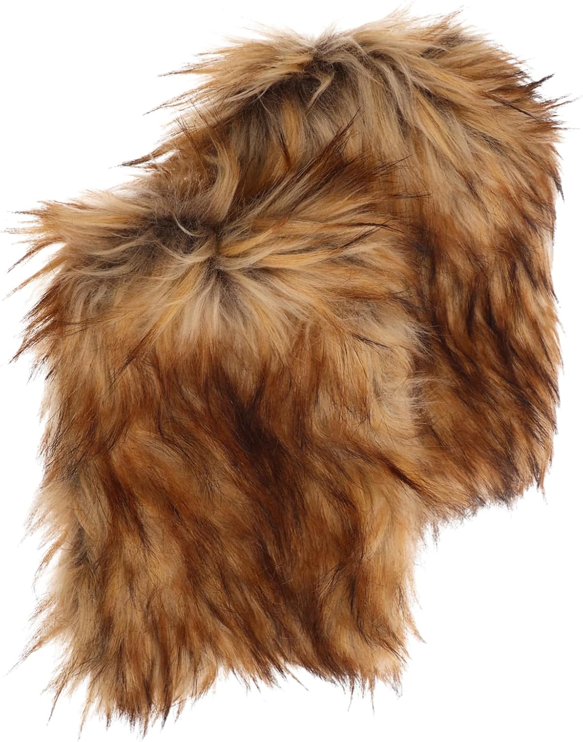 VANZACK 1pair Viking Faux Fur Boot Covers Medieval Leg Wraps for Cosplay Warm Insulated Leg Warmers for Halloween Costumes Unisex Viking Costume Accessories