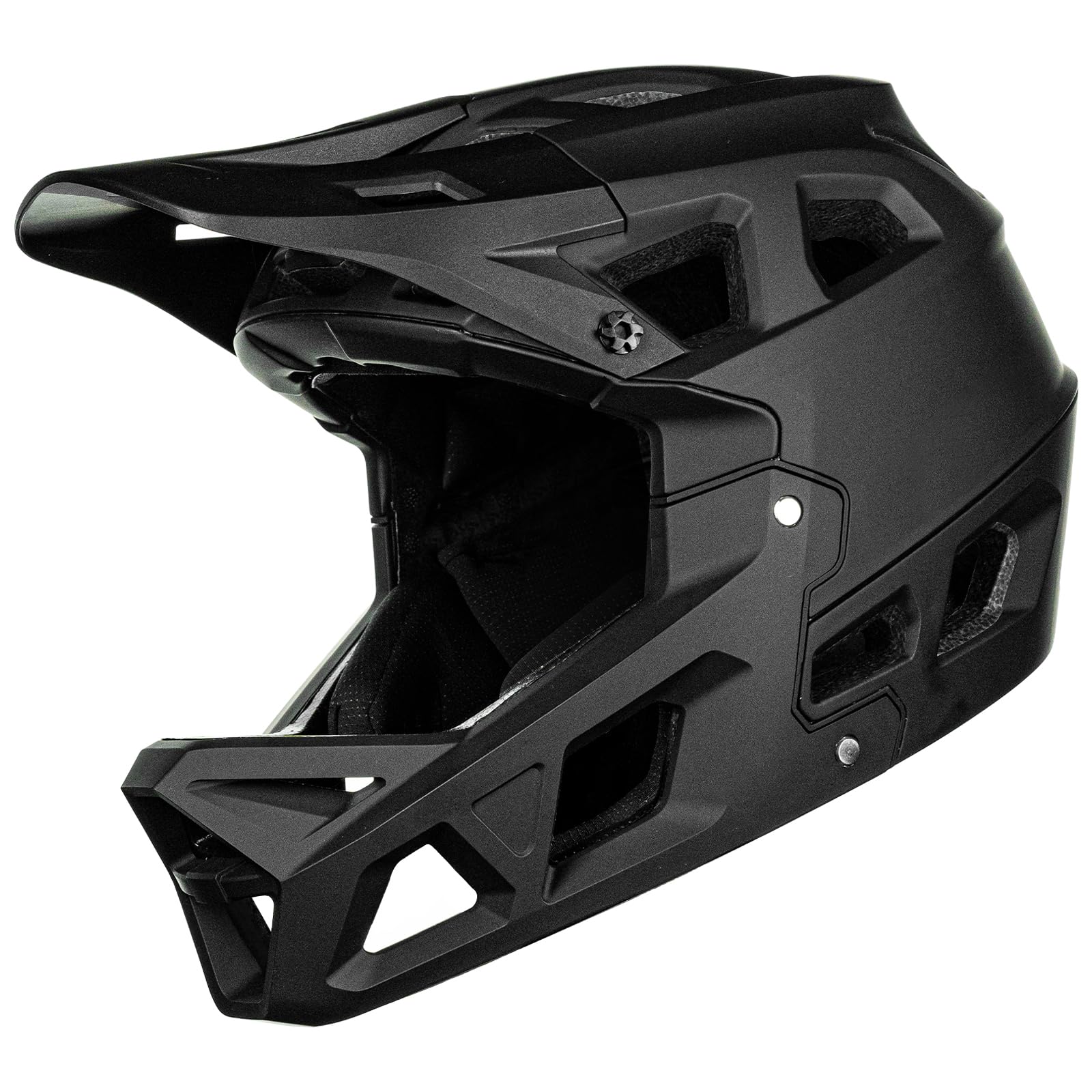 ILM Adult Mountain Bike Helmet Men & Women Full Face Lightweight BMX MTB Helmet ASTM CPSC CE Certified Cycling Helmet Model ZL-B068