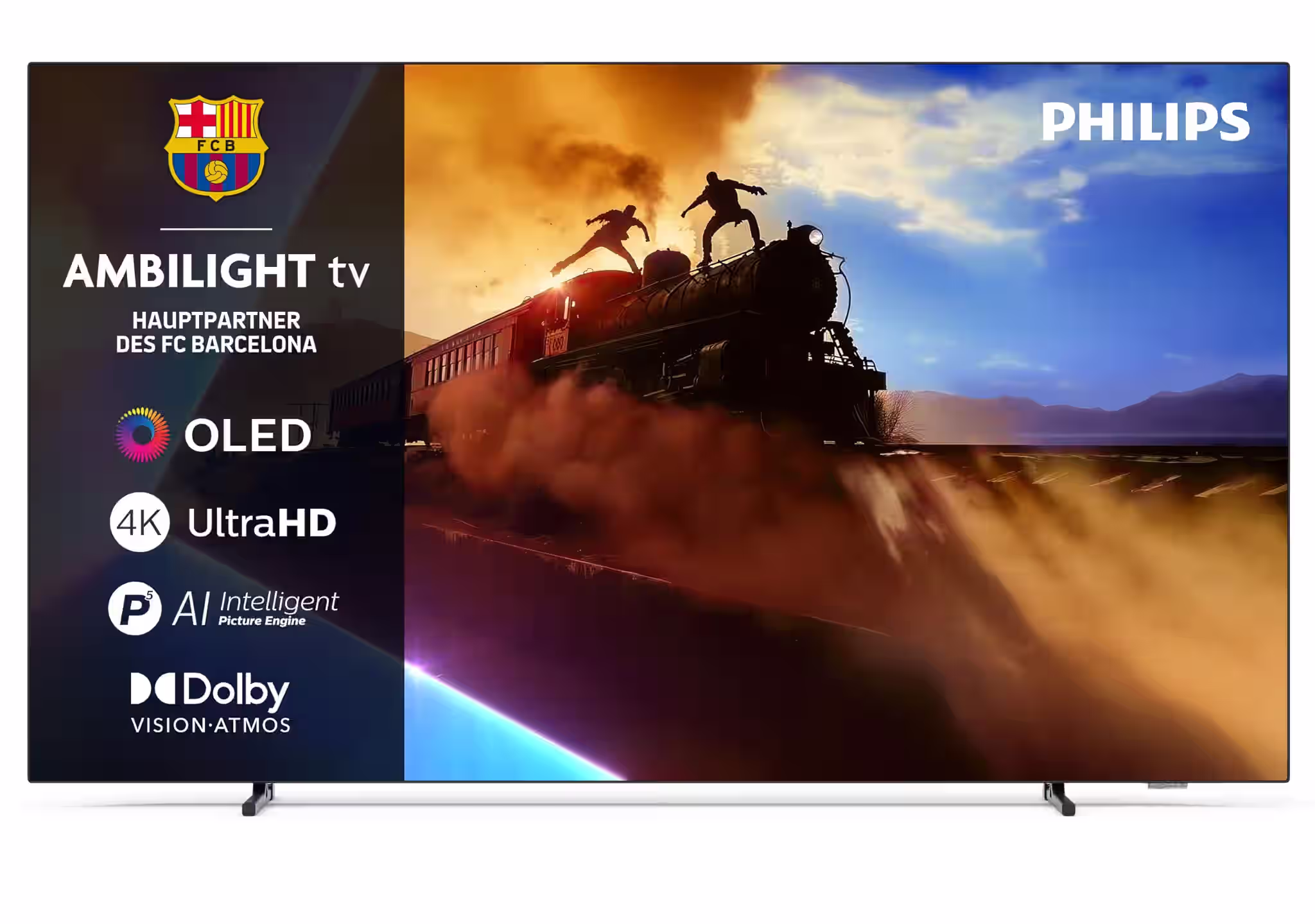 Philips Ambilight 65OLED760 OLED Schwarz 2025 Series