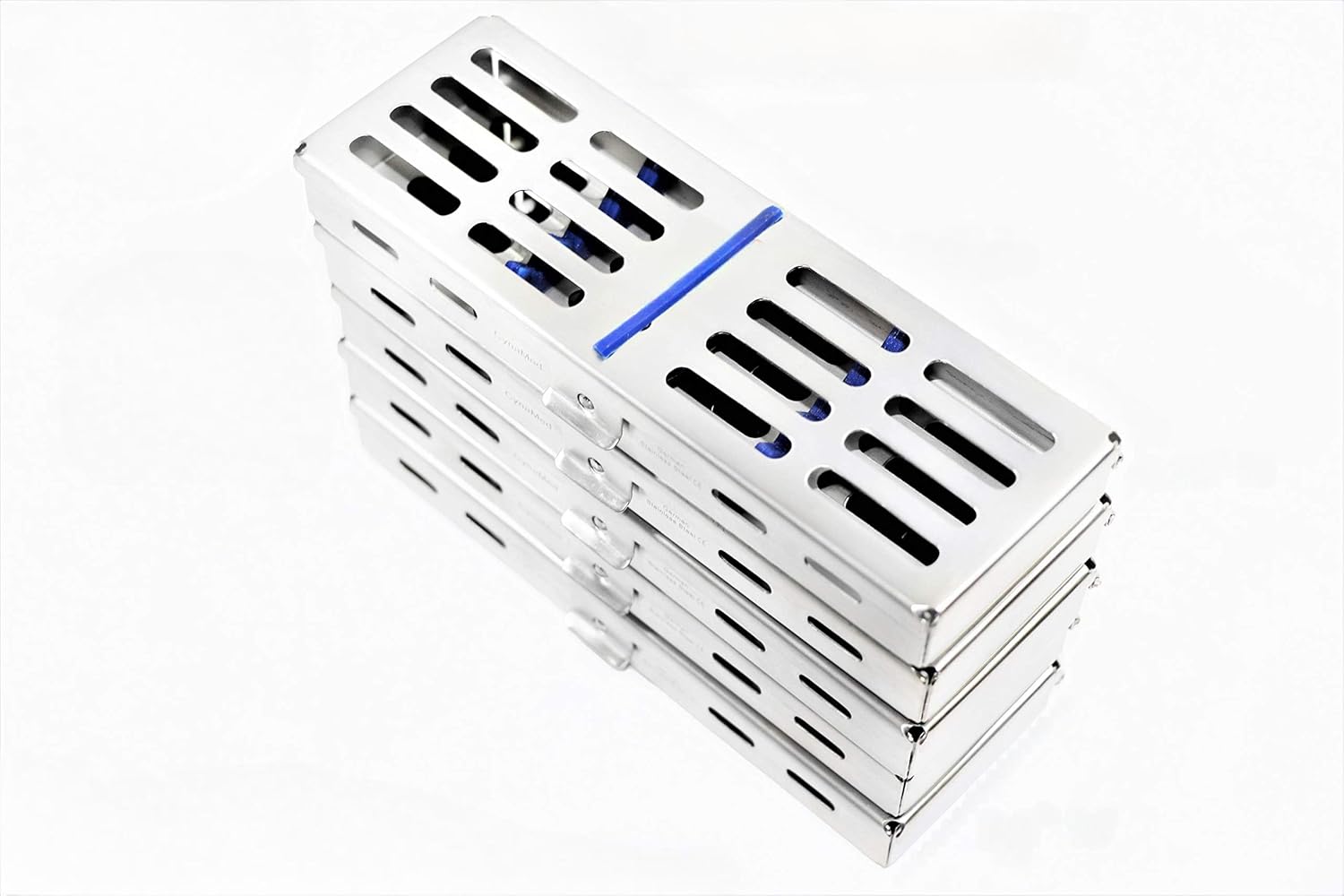 5 Sterilization Racks for 5 Instruments with Removable Silicone for Easy Cleaning (CYNAMED)