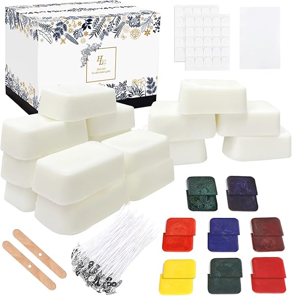 DIY Kerzen Set Mit Gelee Wachs - Kreativ Basteln Für Erwachsene & Kinder