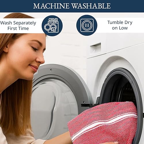 Miniatura 87 de LANE LINEN Juego de 24 toallas de cocina 100% algodón natural absorbentes para cocina, paños de lavado reutilizables, lavables a máquina, 14 x 25