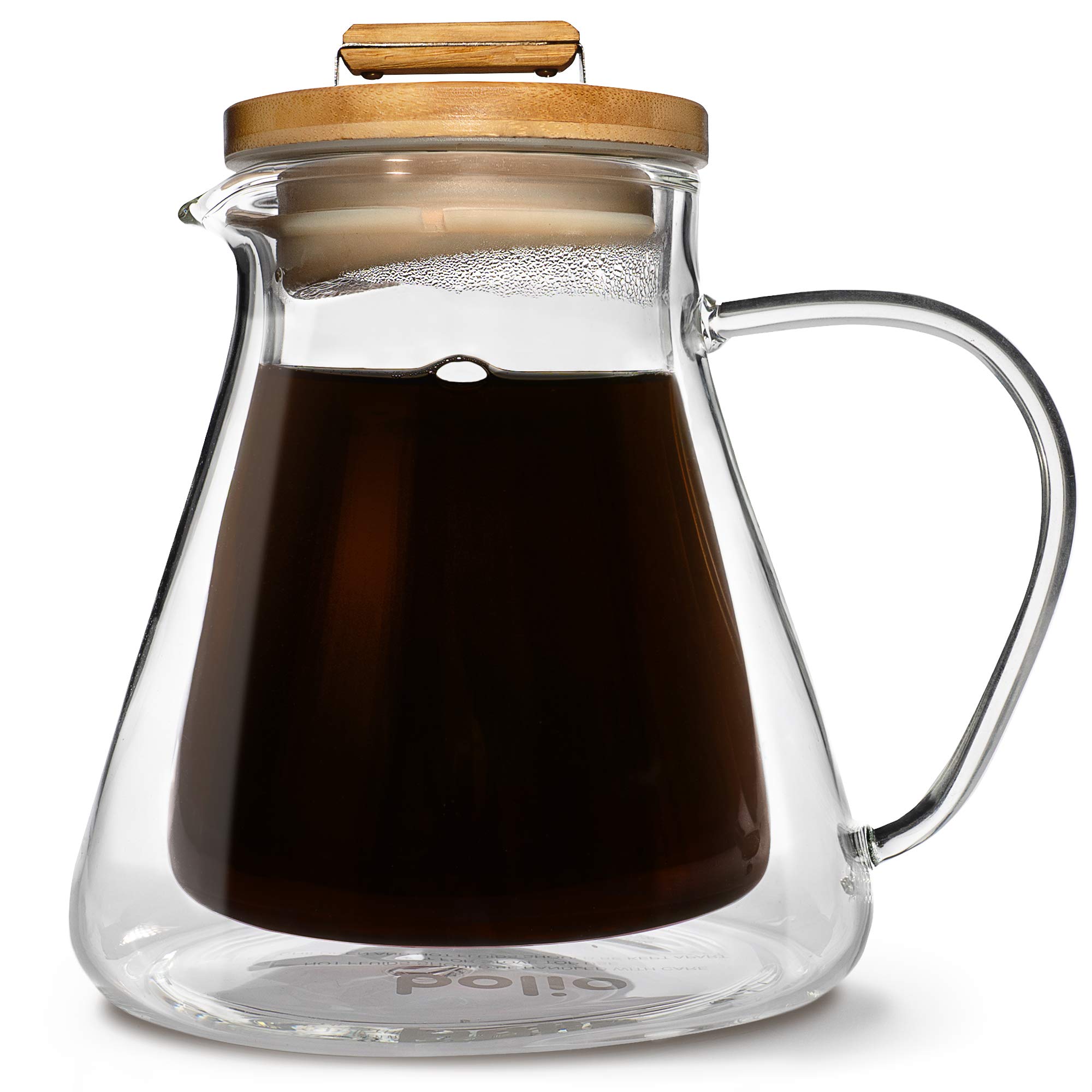 Buy Bolio 500c Insulated Glass Pour Over Coffee & Tea Server 3 x