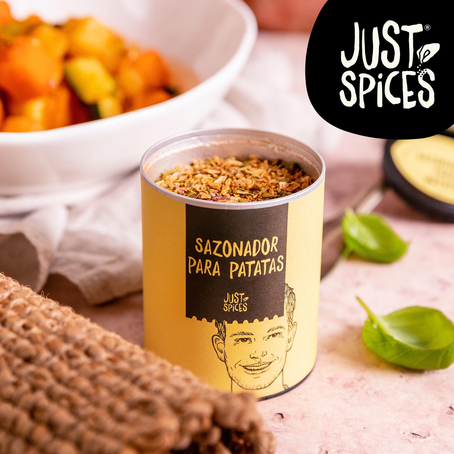 Just Spices Sazonador para Patatas, 60 g I El sabor que tus platos con patatas necesitan