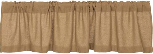 Miniatura 4 de Lasting Impressions Volante de algodón de arpillera natural para vidrio 16 x 72 pulgadas
