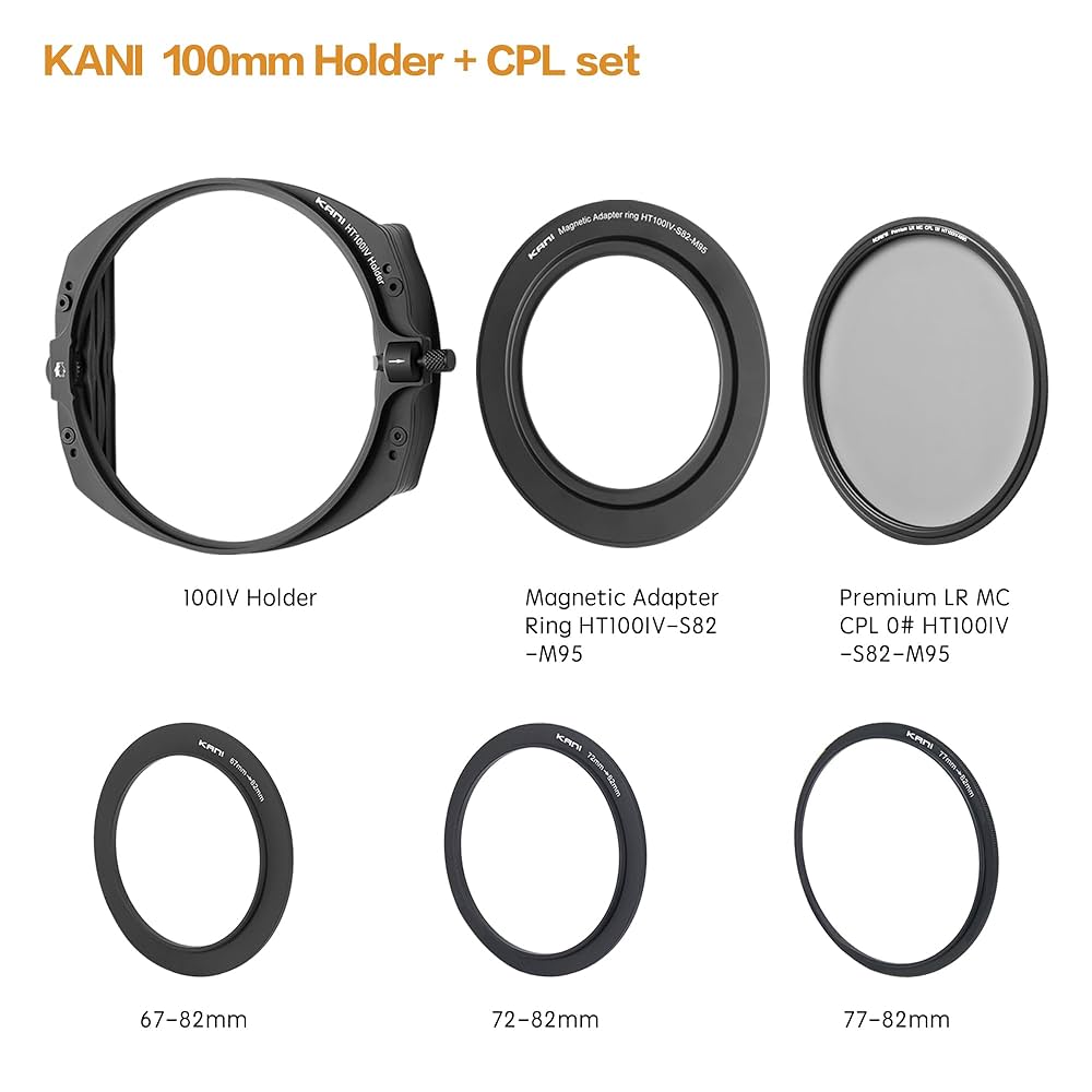 Amazon | KANI 100mm幅 角型フィルター HT100 IV フィルター