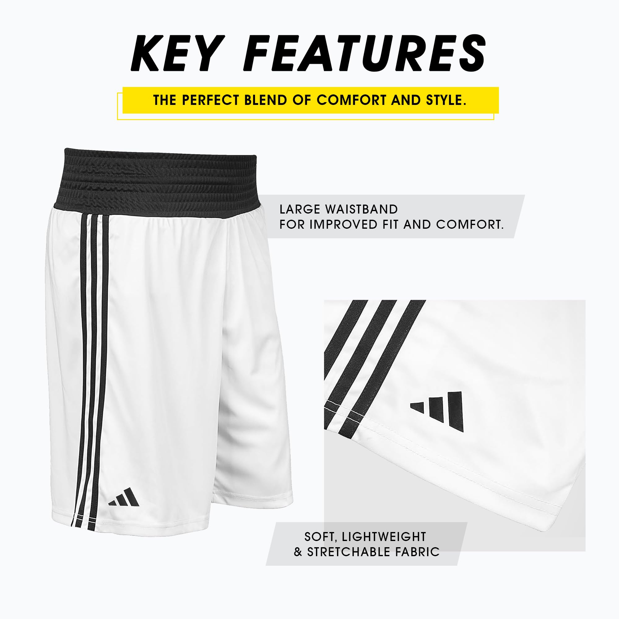 adidas Base Punch - adidas Męskie spodenki bokserskie, czerwone, M Mężczyźni