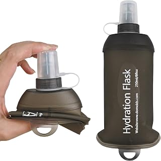 Soft Flask 250ml Foldable Hydration Flask Reusable