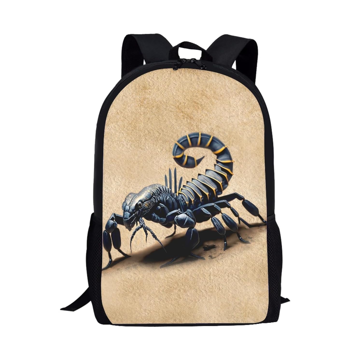 Kids Backpack Print School Bookbag Travel bag for Elementary Students Teens Girls Boys 3D Scorpion