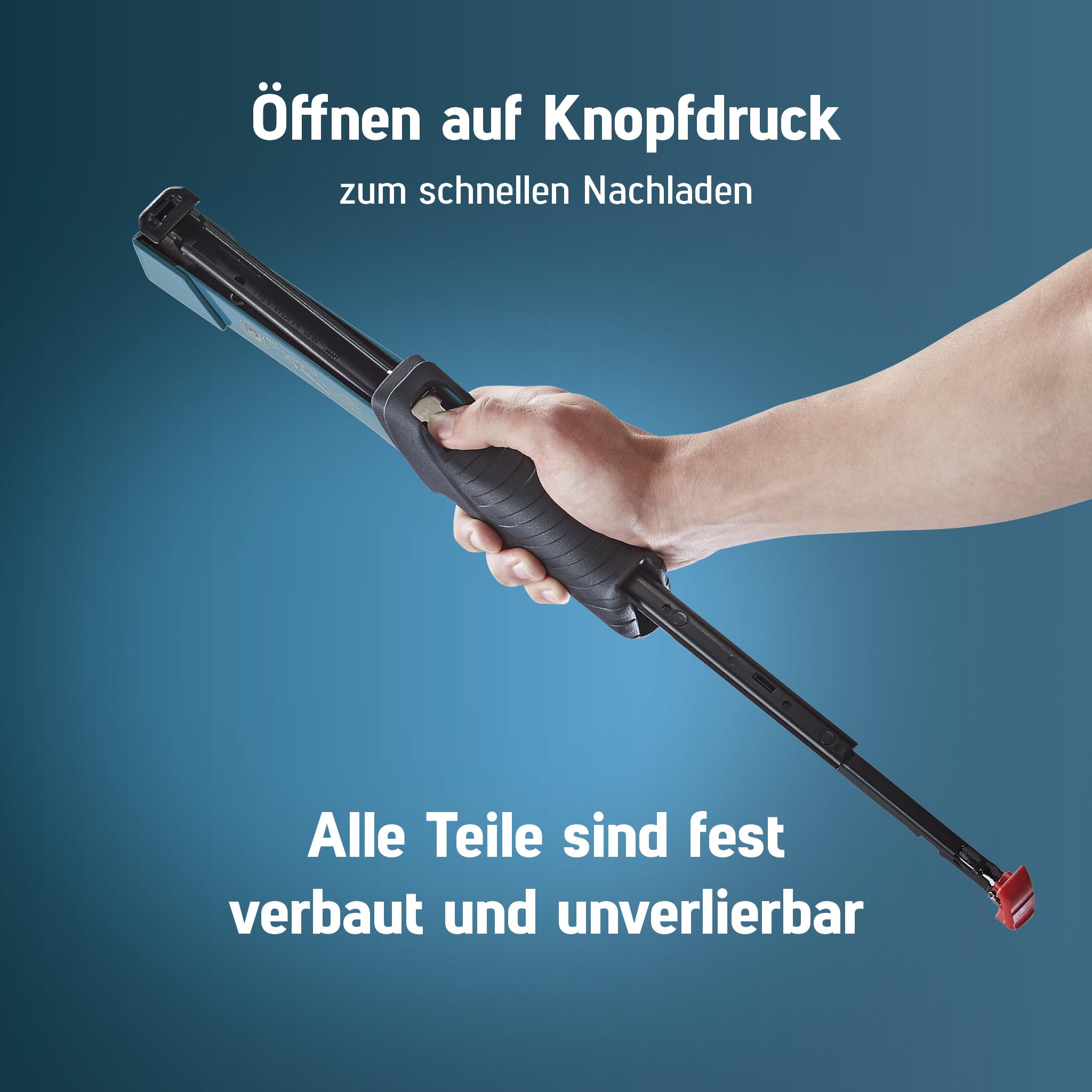 NOVUS TOOLS J-044 zestaw zszywaczy młotkowych + 5000 zszywek z drutu płaskiego - duży zszywacz do profesjonalnego zastosowania - zszywki płaskie G typ 11 od 6 do 12 mm - w całości z metalu