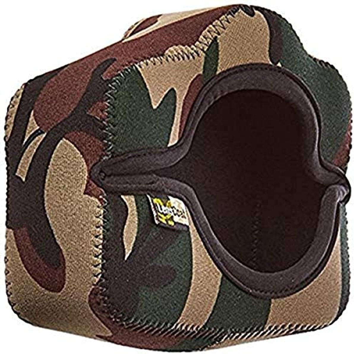 LensCoat BodyGuard camouflage neoprene protection camera body bag case (Realtree AP Snow)