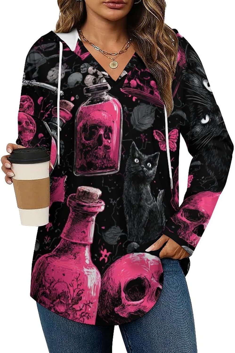 Women Fashion Tops Hoodies for Women Pullover Sweatshirts Casual Long SLeeve Shirts Loose Lightweight Workout