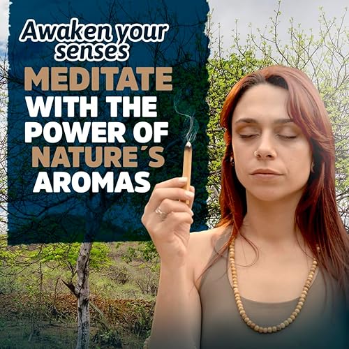 Miniatura 9 de Palo Santo - Varillas para difuminar de alta calidad (paquete de 12) de Perú, incienso 100% natural, alta resina para limpieza espiritual,