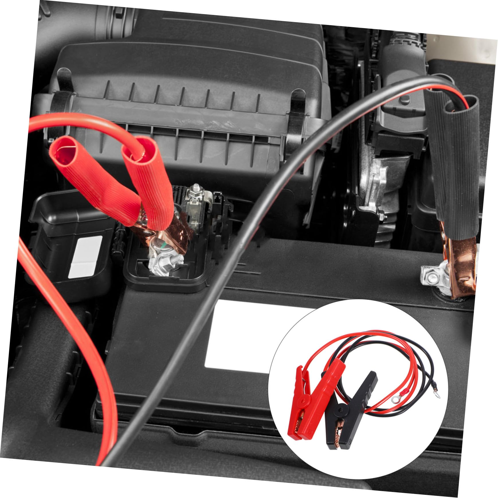 10pièces Pinces De Démarrage Avec Câbles Pour Chargeur De Batterie De Voiture Pince Portable Et Pour Applications Automobiles Et Industrielles
