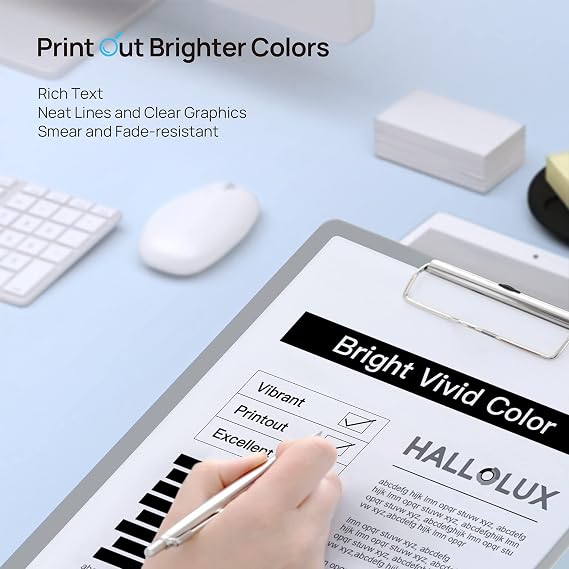 HALLOLUX 280XXL PGBK Ink for Canon PGI-280XXL Black 280 XXL Ink Cartridges | Compatible with Canon TR8520 TR8620 TR7520 TS6120 TS6320 TS9120 TS8220 TR8600 TR8500 TR8622 Pinter Ink(280 XXL, 2 Pack)