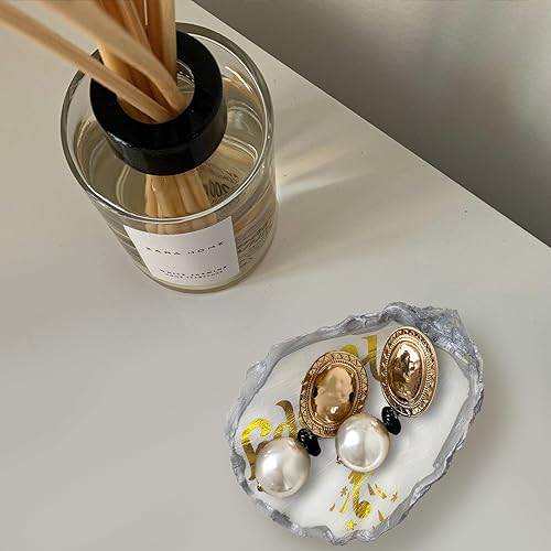 Miniatura 5 de YOUKE OLA 50 conchas de ostras de 3 a 4 pulgadas, conchas de ostras a granel para decoración del hogar, relleno de jarrones, adornos, manualidades y