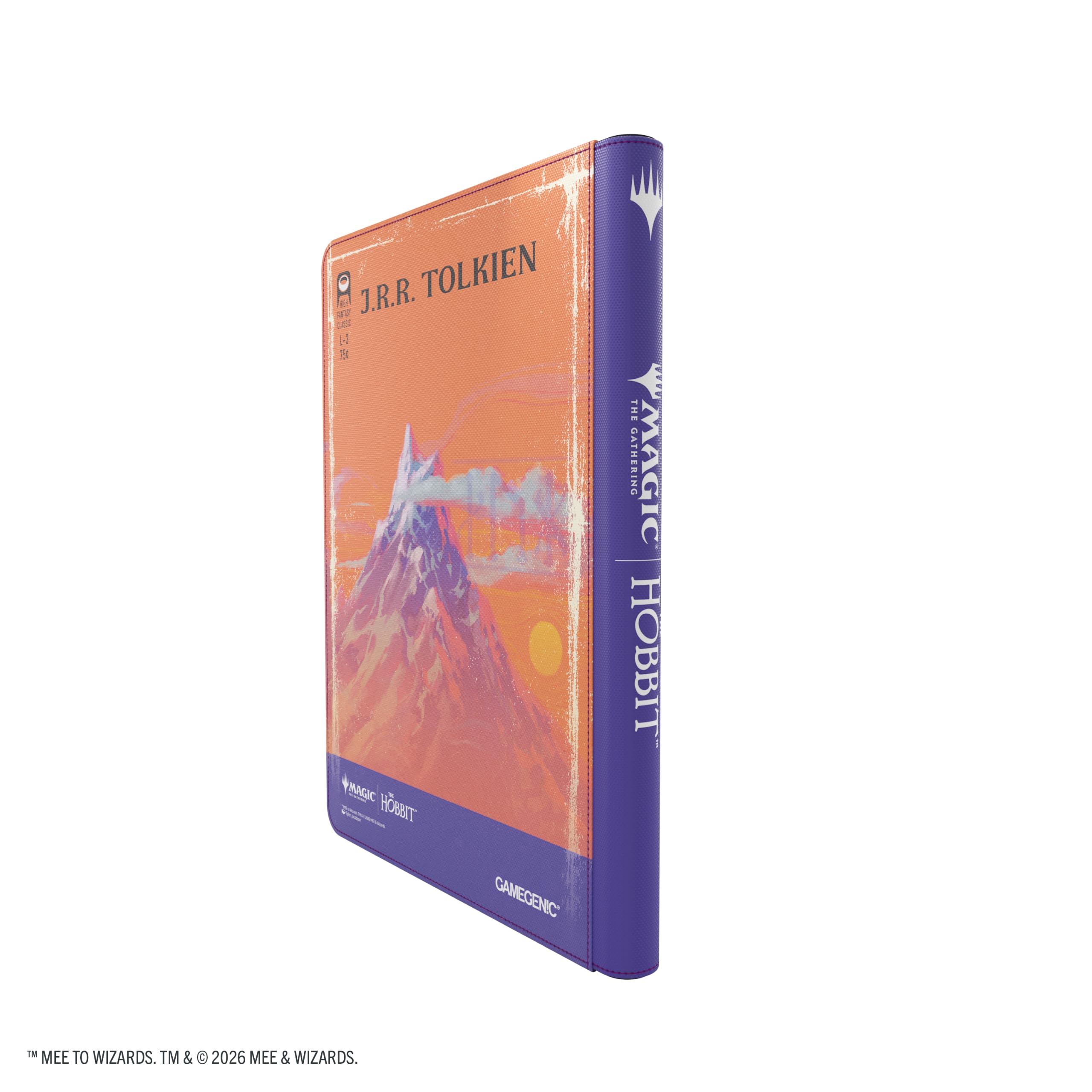Gamegenic Magic: The Gathering | The Hobbit Zip-Up Album 18-Pocket - Villain 2/Land 2