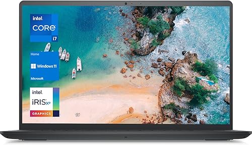 Dell Inspiron 3520 Laptop FHD de 15.6 pulgadas, procesador Intel Core i7-1255U, 64 GB de RAM, SSD de 1 TB, cámara web, HDMI, ranura para tarjeta SD,