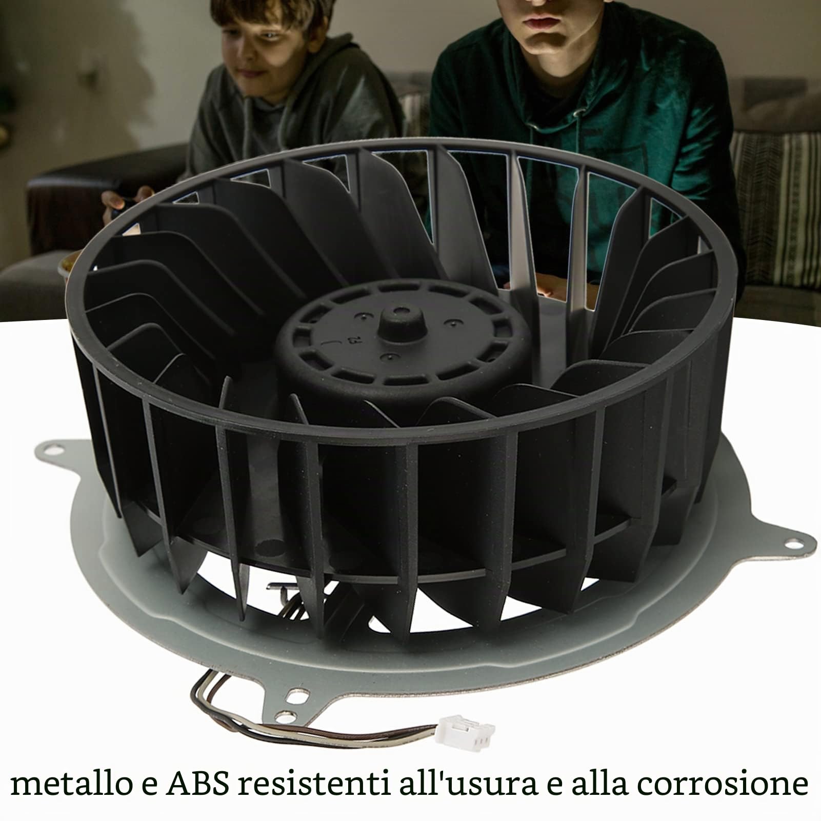Raffreddamento Interno per Ventola, Sostituzione per Ventola, Ventola di Raffreddamento Interna DC 12V 2.15A 23 Lame Sostituzione Universale per Console