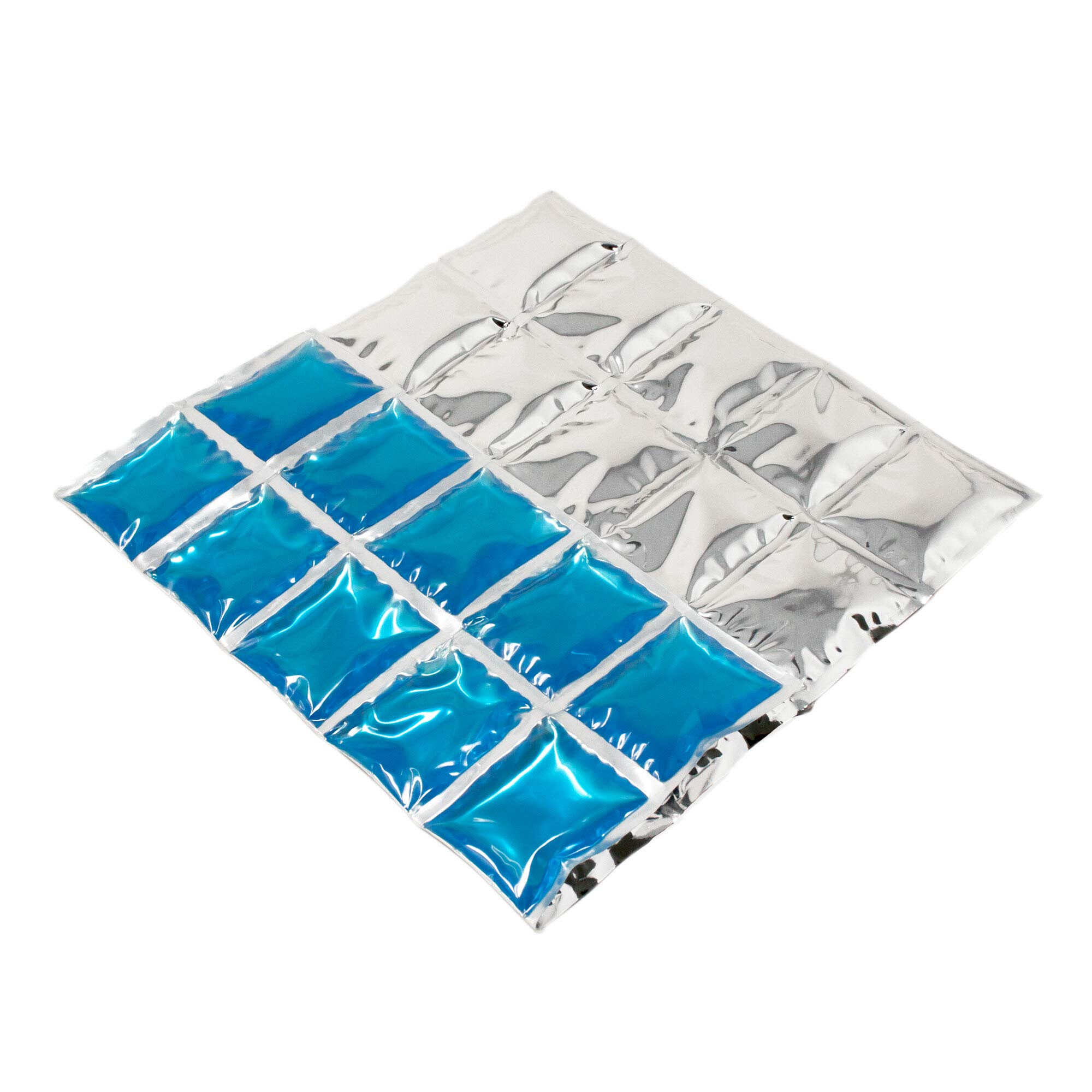 ToCi - Esterilla de refrigeración con 30 Celdas de refrigeración, Paquete de Hielo, cojín de refrigeración, compresa de frío, acumulador de frío, Elementos de refrigeración Flexibles, 38 x 25 cm