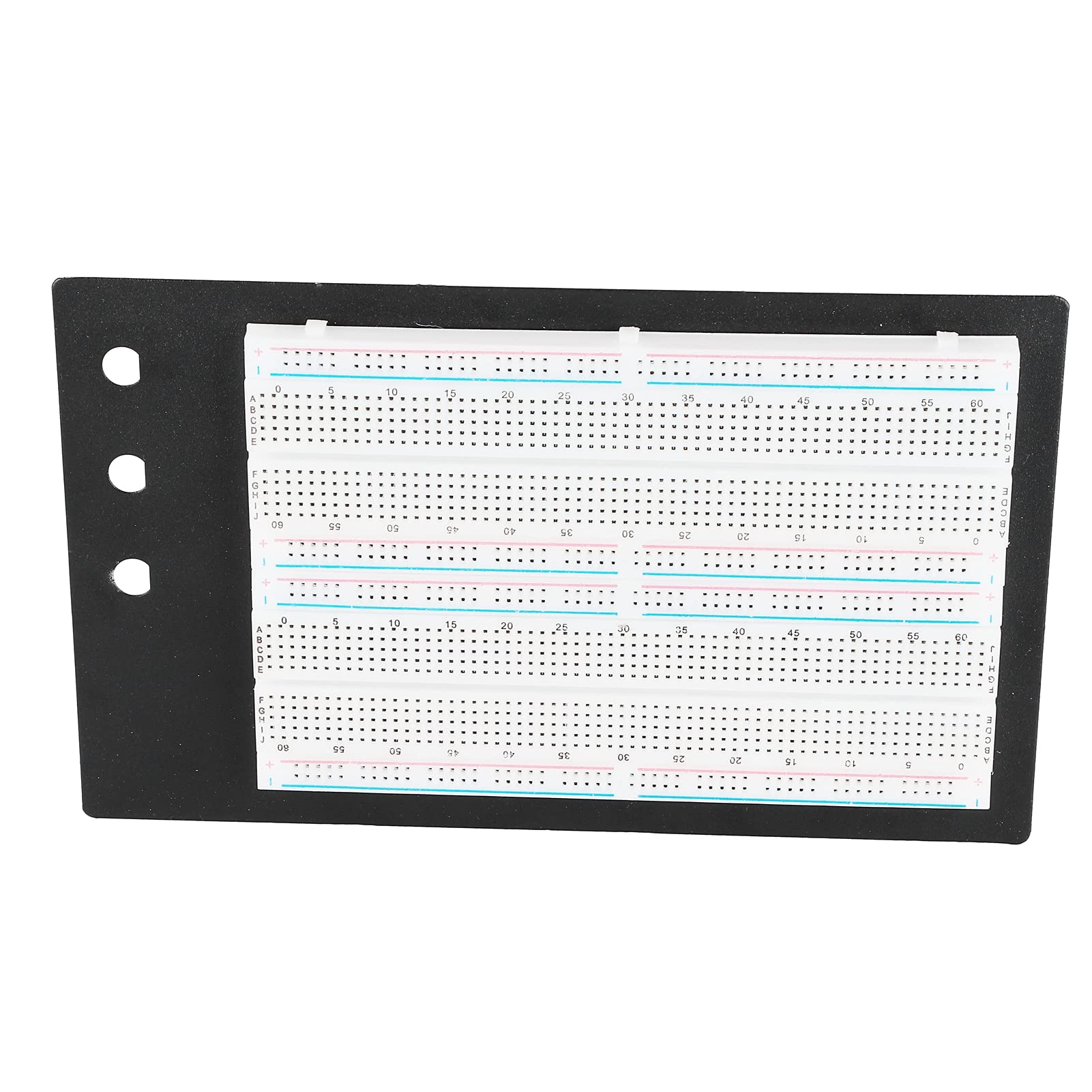 Tagliere senza saldatura 1660 Punti 3 Binding Post Wires Breadboard con 65 ponticelli per circuito di prototipazione, Tagliere